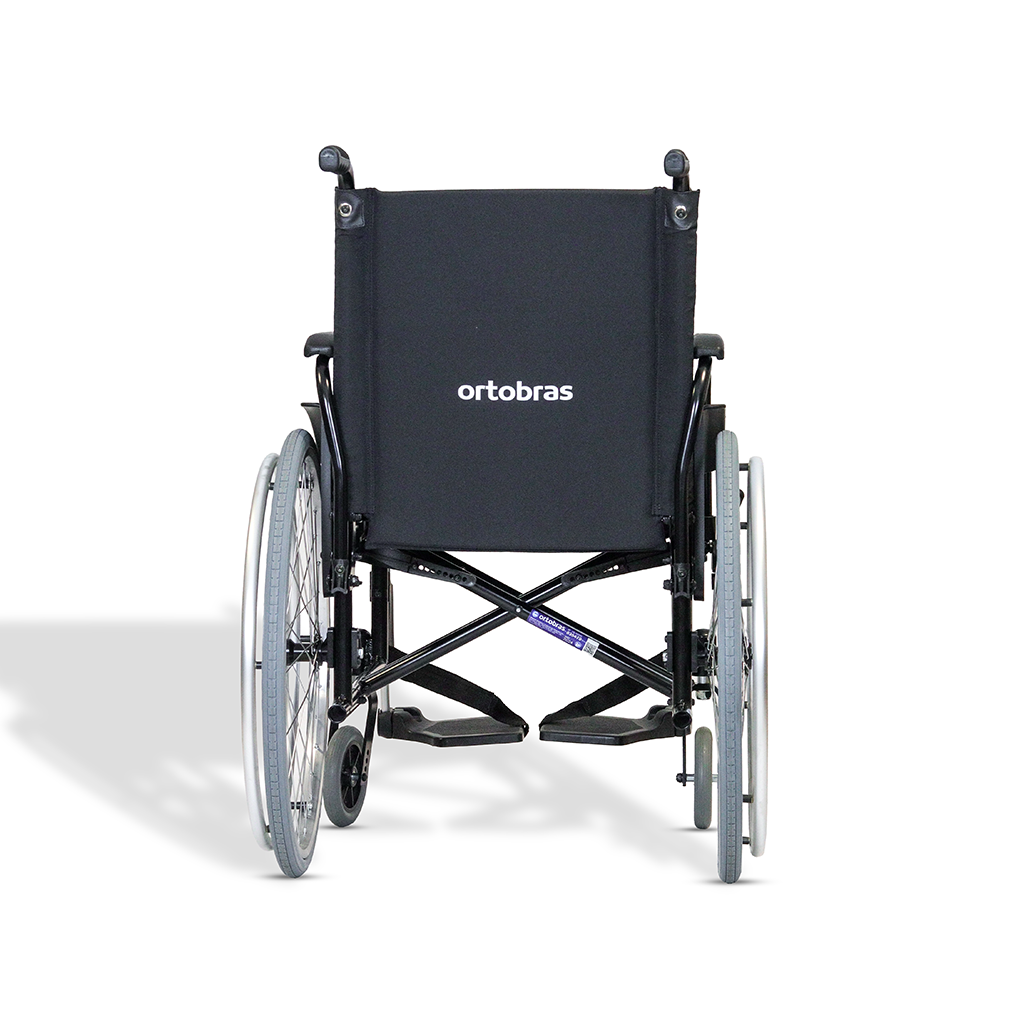 Cadeira de Rodas K2 Alumínio Pés Eleváveis - Ortobras