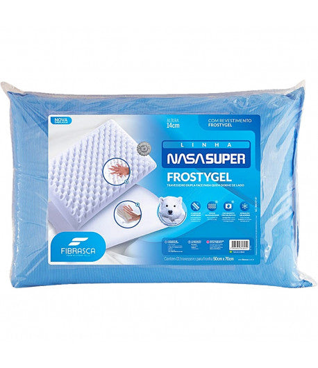 Travesseiro Nasa Super Frostygel Fibrasca