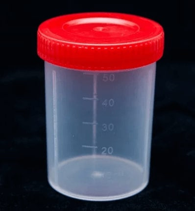 Coletor de urina 50 ml transparente Unidade J. Prolab