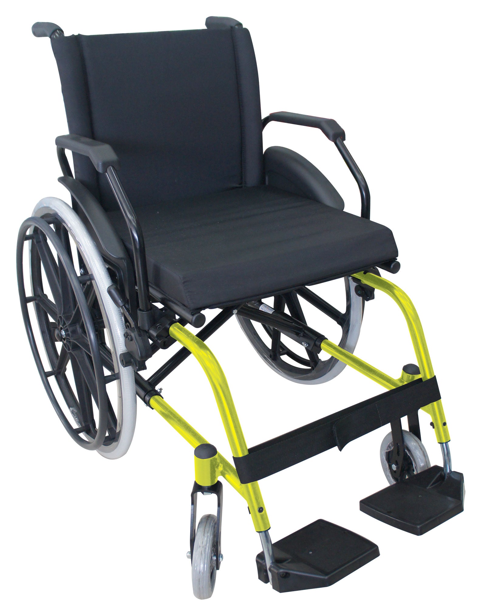 Cadeira de Rodas K1 Eco Alumínio Pedal Fixo Ortobras