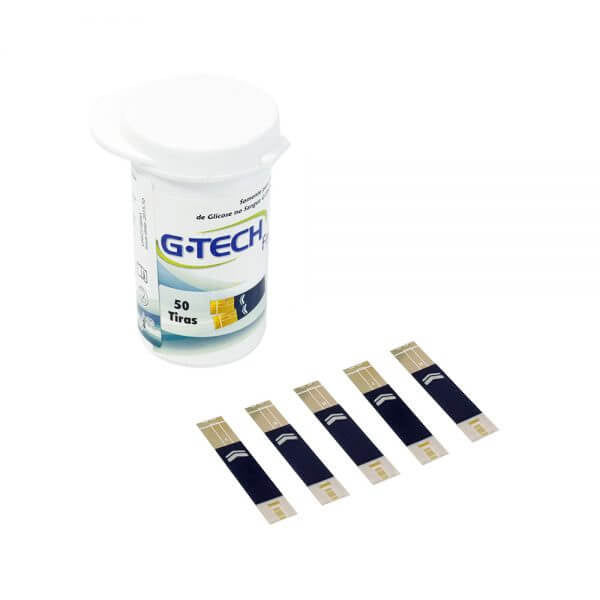 Tira Glicemia G-Tech com 50 unidades G-Tech