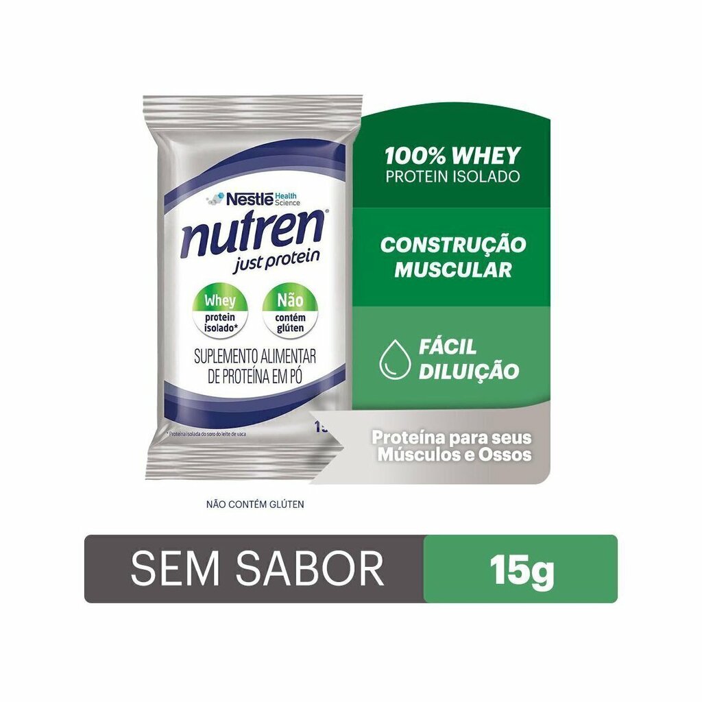 Nutren Just Protein - Sachê 15g - Nestlé