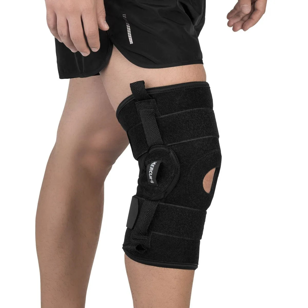 Joelheira c/ Dobradiça Metálica Neoprene (BC0033) - Mercur