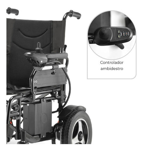 Cadeira de Rodas Motorizada D800 (120 kg) - Dellamed