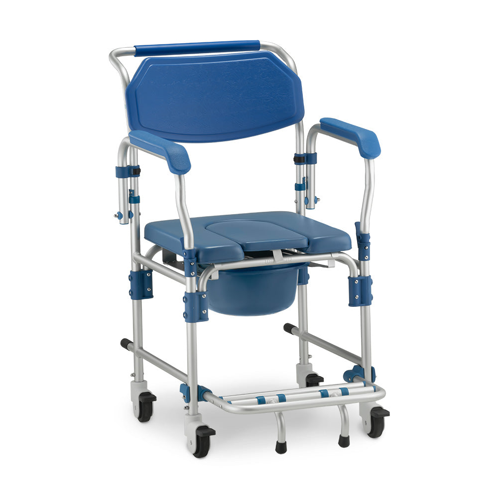 Cadeira de Banho Alumínio Desmontável D60 - Dellamed