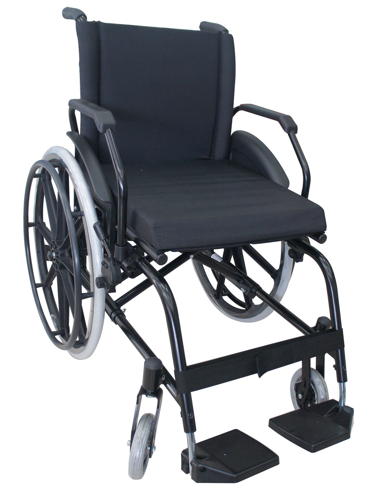 Cadeira de Rodas K1 Eco Alumínio Pedal Fixo Ortobras