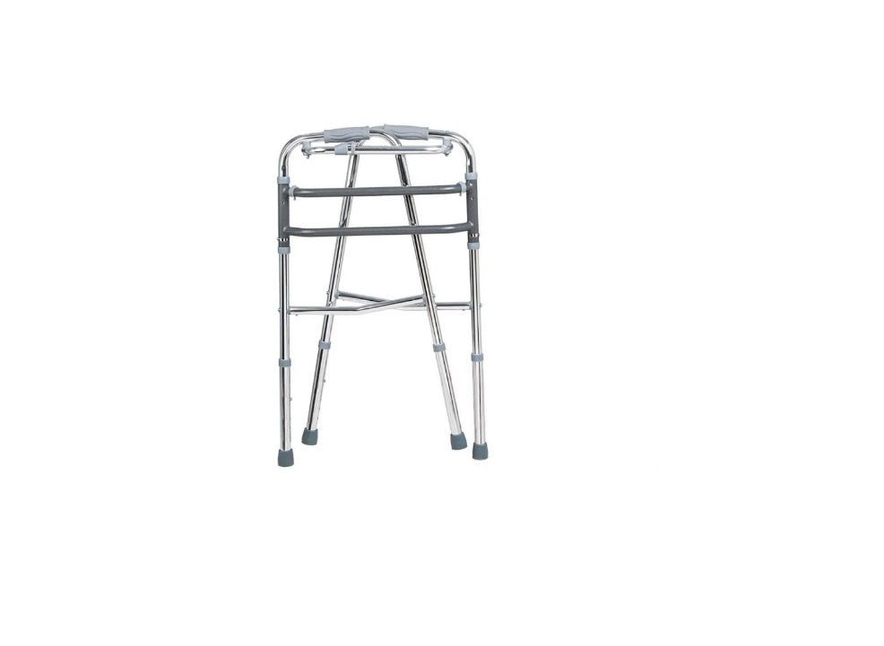 Andador Aluminio Articulado Dobr C/3 Barras Prata Mobil