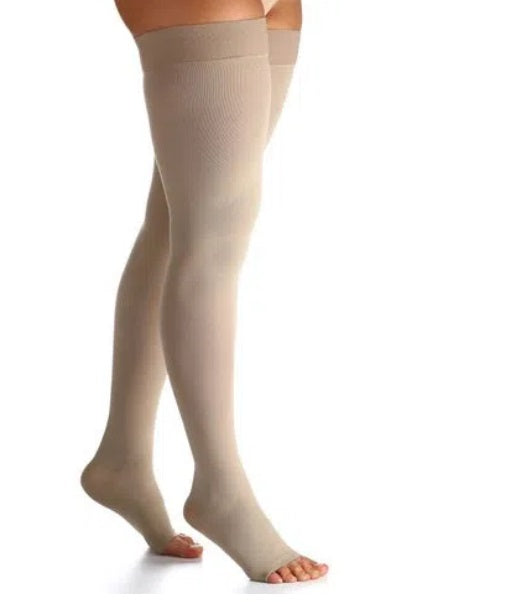 Meia de Compressão 7/8 Natural Sigvaris Select Comfort 20-30 mmHg + E-book