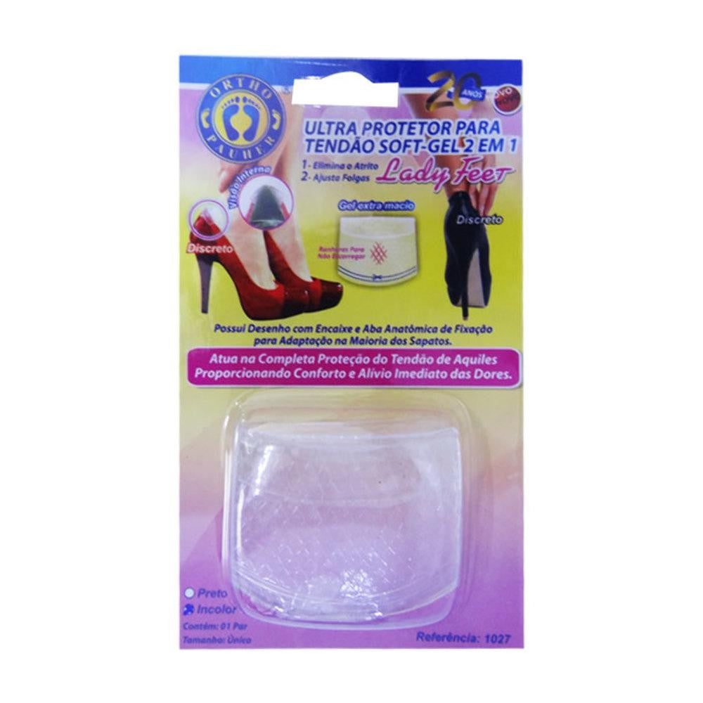 Ultra Protetor P/ Tendao Soft Gel 2 em 1 Incolor Ortho Pauher