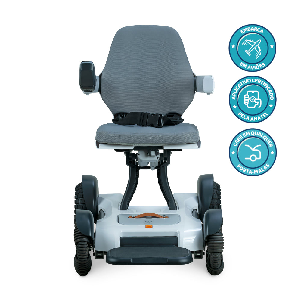 Cadeira de Rodas Motorizada Spacemed (120 kg) - Dellamed