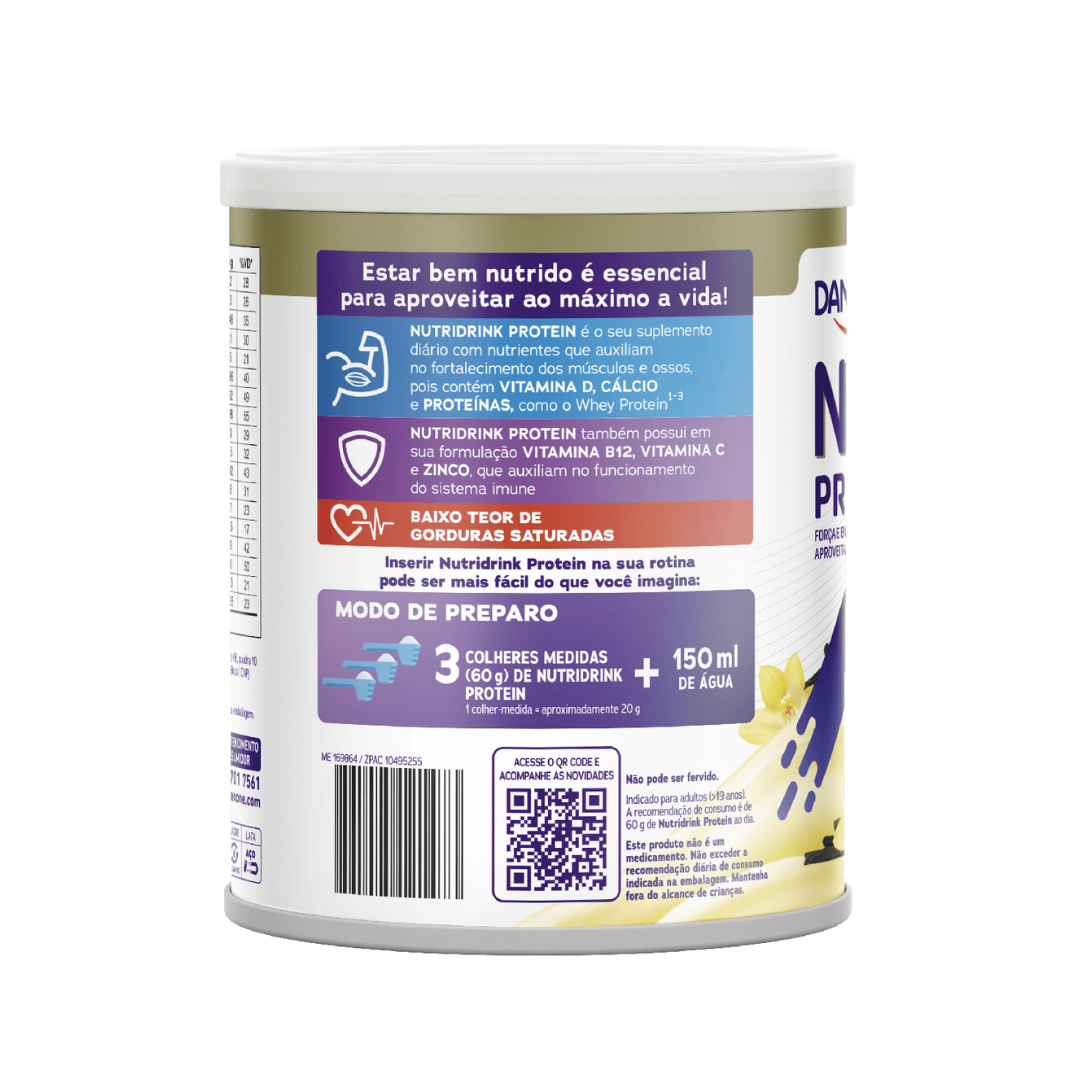 Nutridrink Protein Po Baunilha Lt 350G Danone