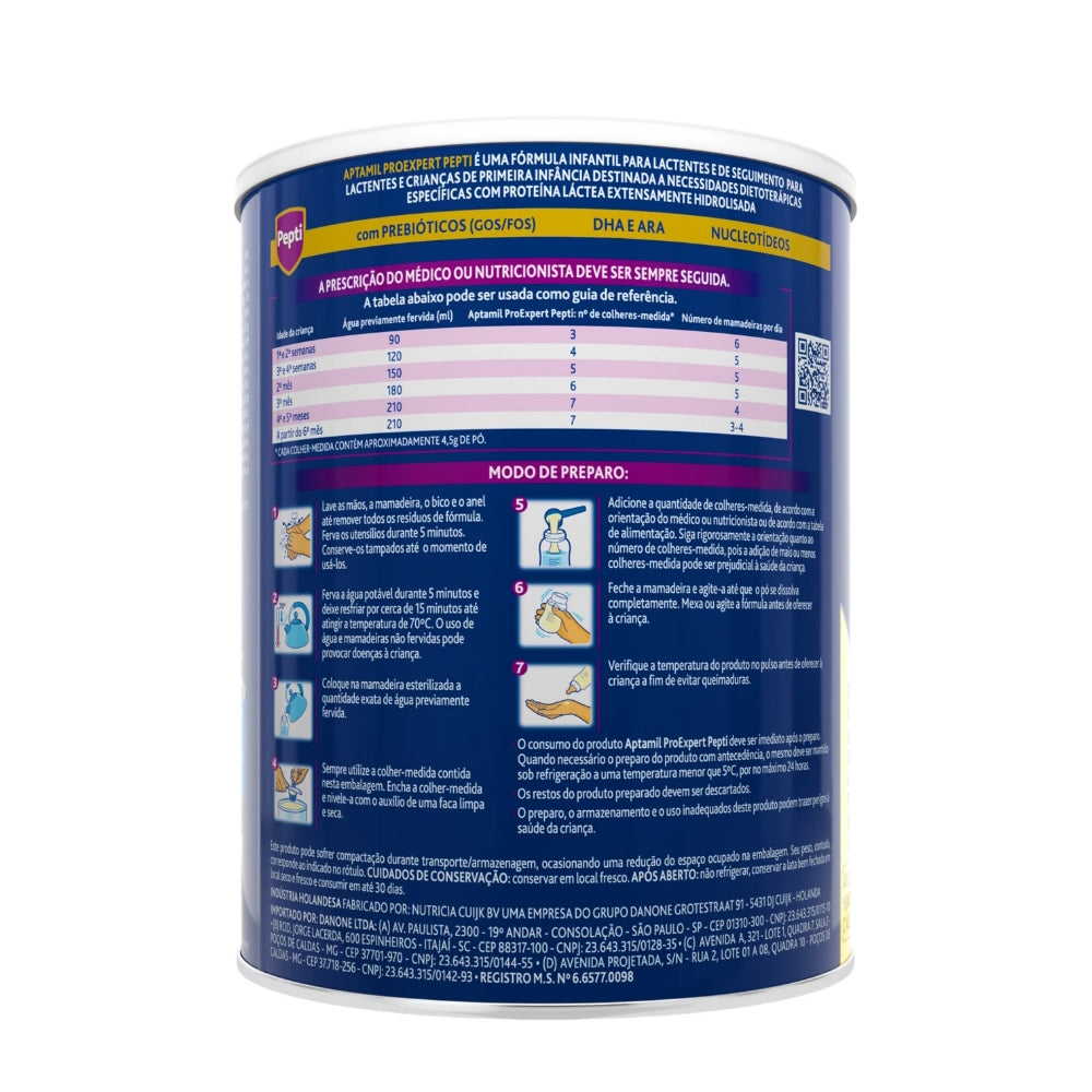 Aptamil Pepti 400g (p/ Alérgicos a Leite de Vaca/Soja) - Danone
