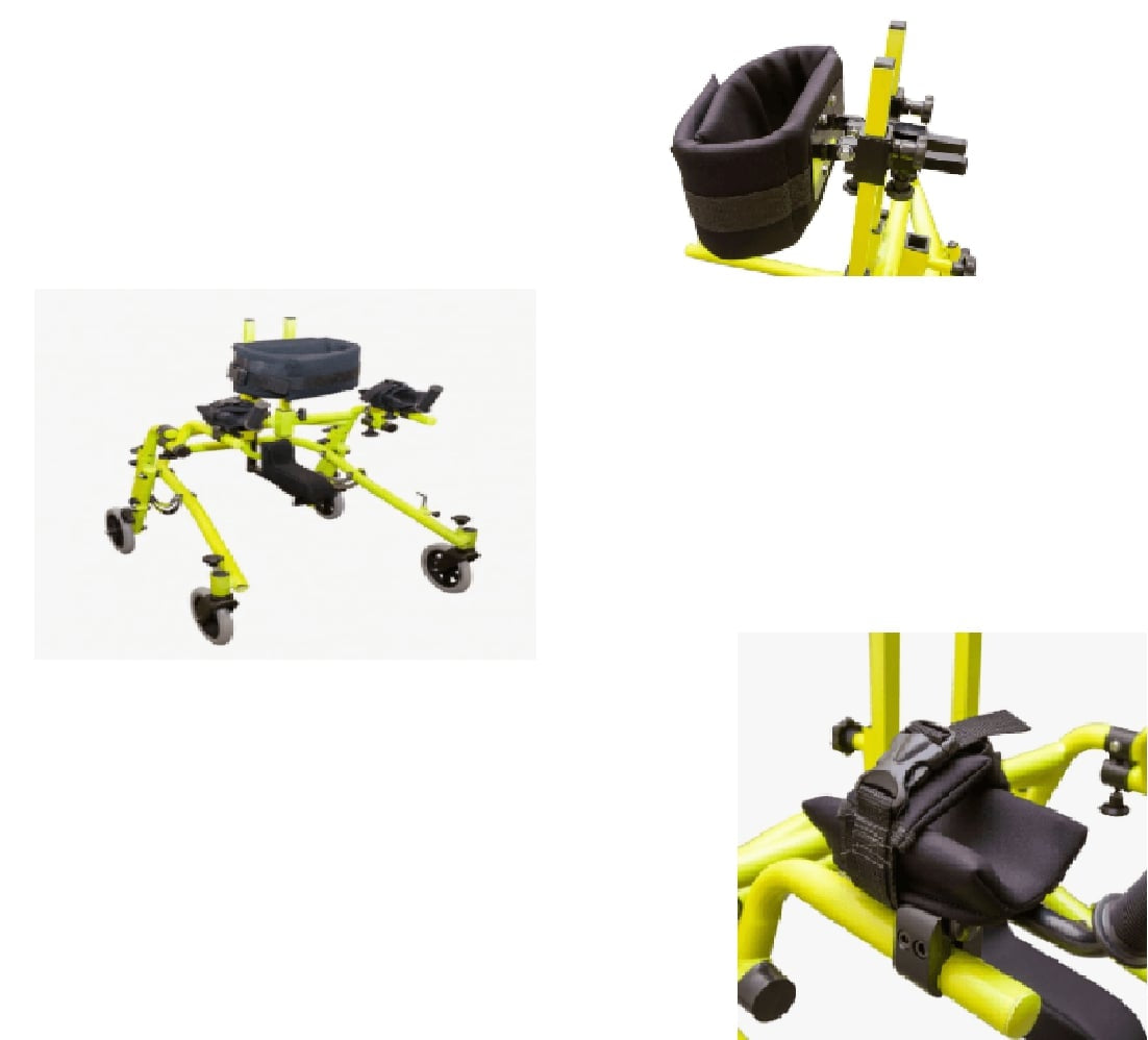 Andador Explorer Standad P Amarelo Fluor Vanzetti