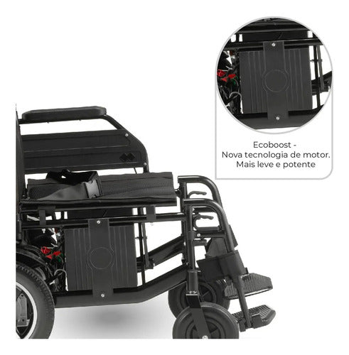 Cadeira de Rodas Motorizada D800 (120 kg) - Dellamed