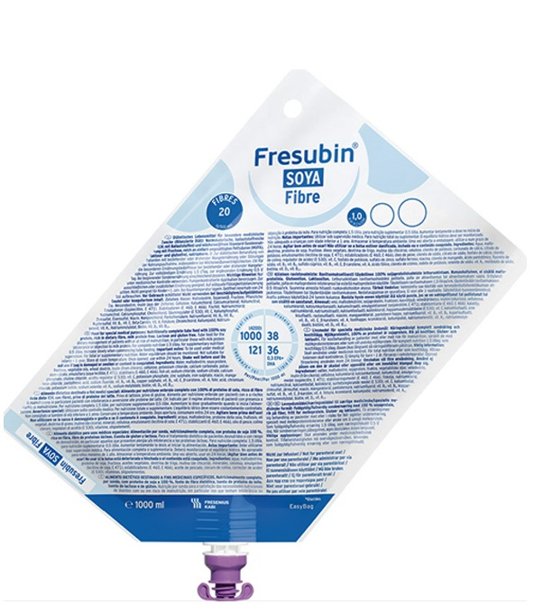 Fresubin Soya Fibre Easy Bag 1000ml Fresenius