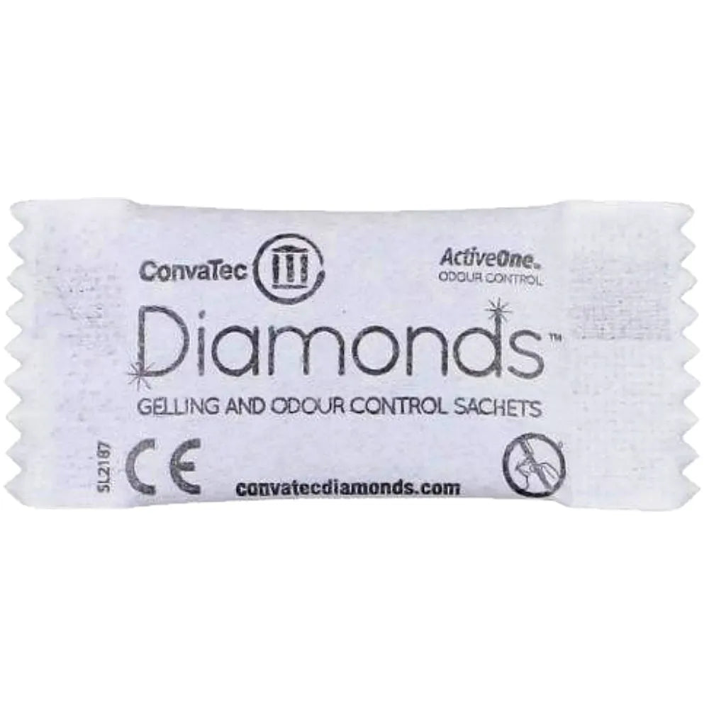Diamonds Sachês para Controle do Odor Convatec