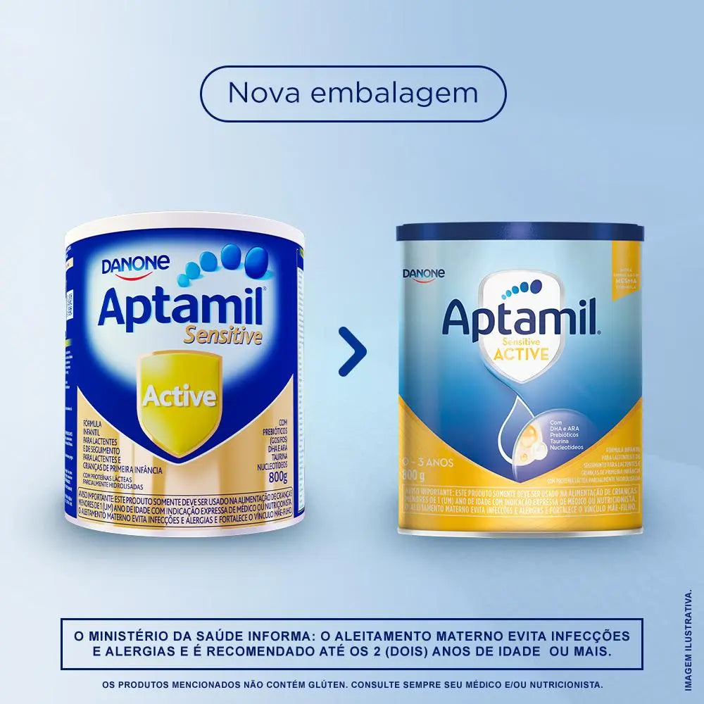 Aptamil Sensitive Active 800g - Danone