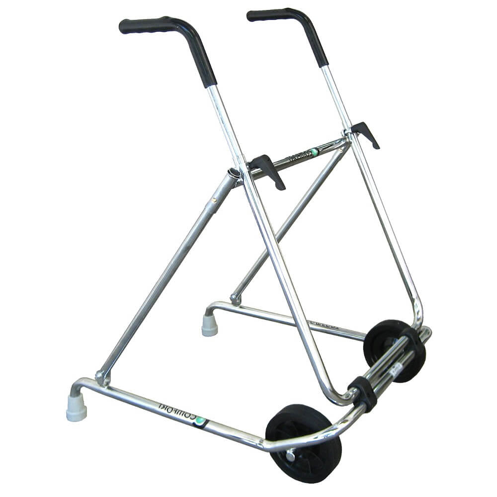 Andador Articulado Comfort Prata 3 Barras Rodízio LY506 - Praxis