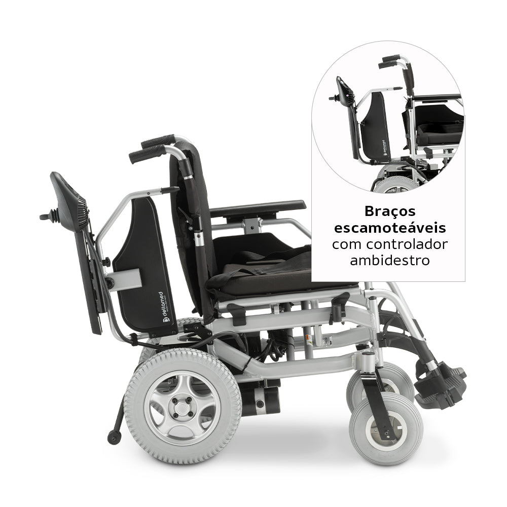 Cadeira de Rodas Motorizada D1000 - Dellamed
