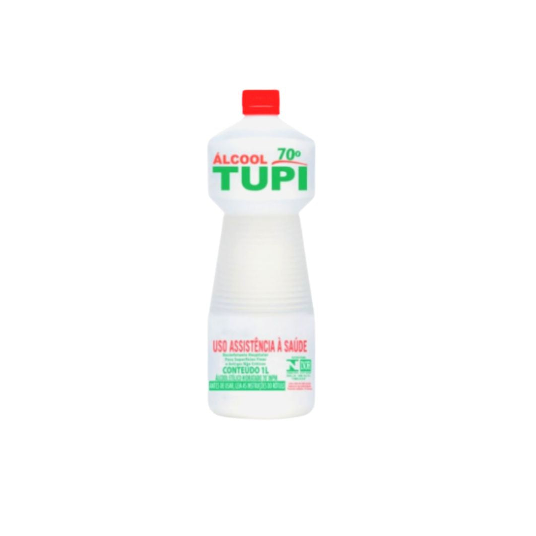 Álcool Liquido 70% 1L Tupi
