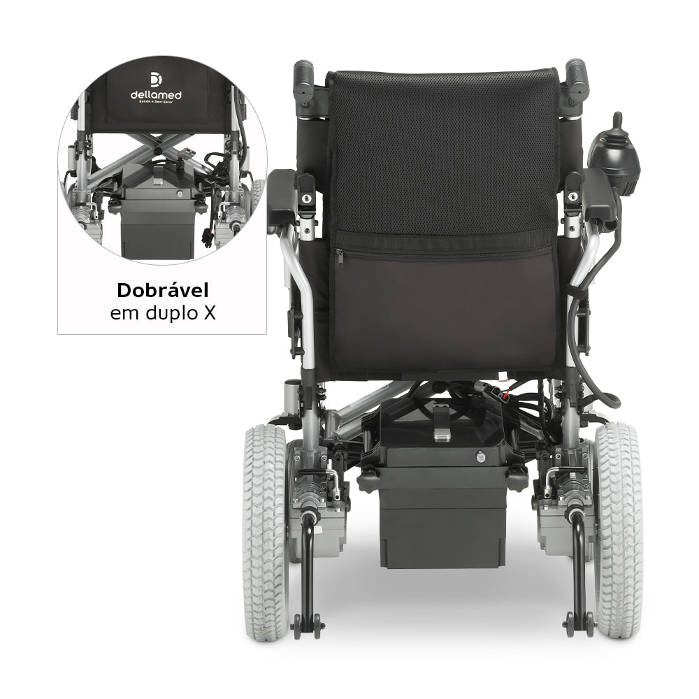 Cadeira de Rodas Motorizada D1000 - Dellamed