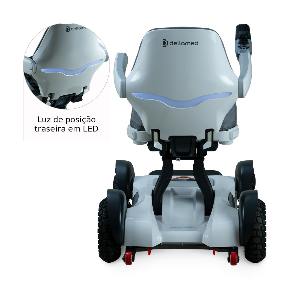 Cadeira de Rodas Motorizada Spacemed (120 kg) - Dellamed