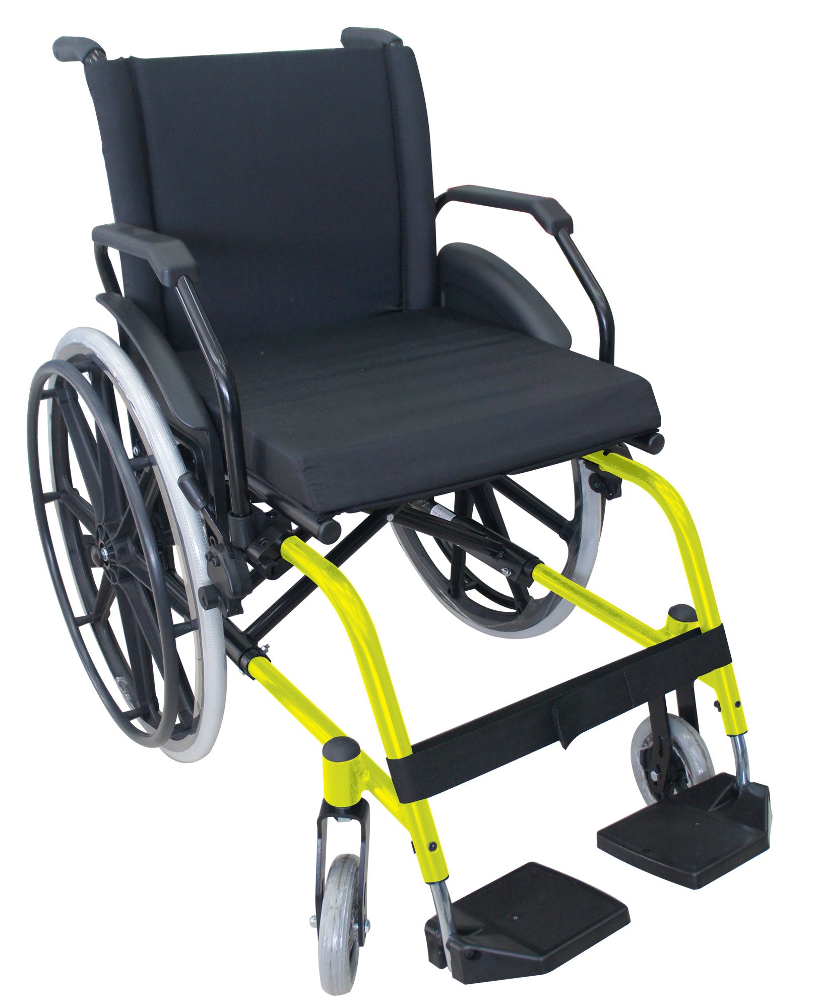 Cadeira de Rodas K1 Eco Alumínio Pedal Fixo Ortobras