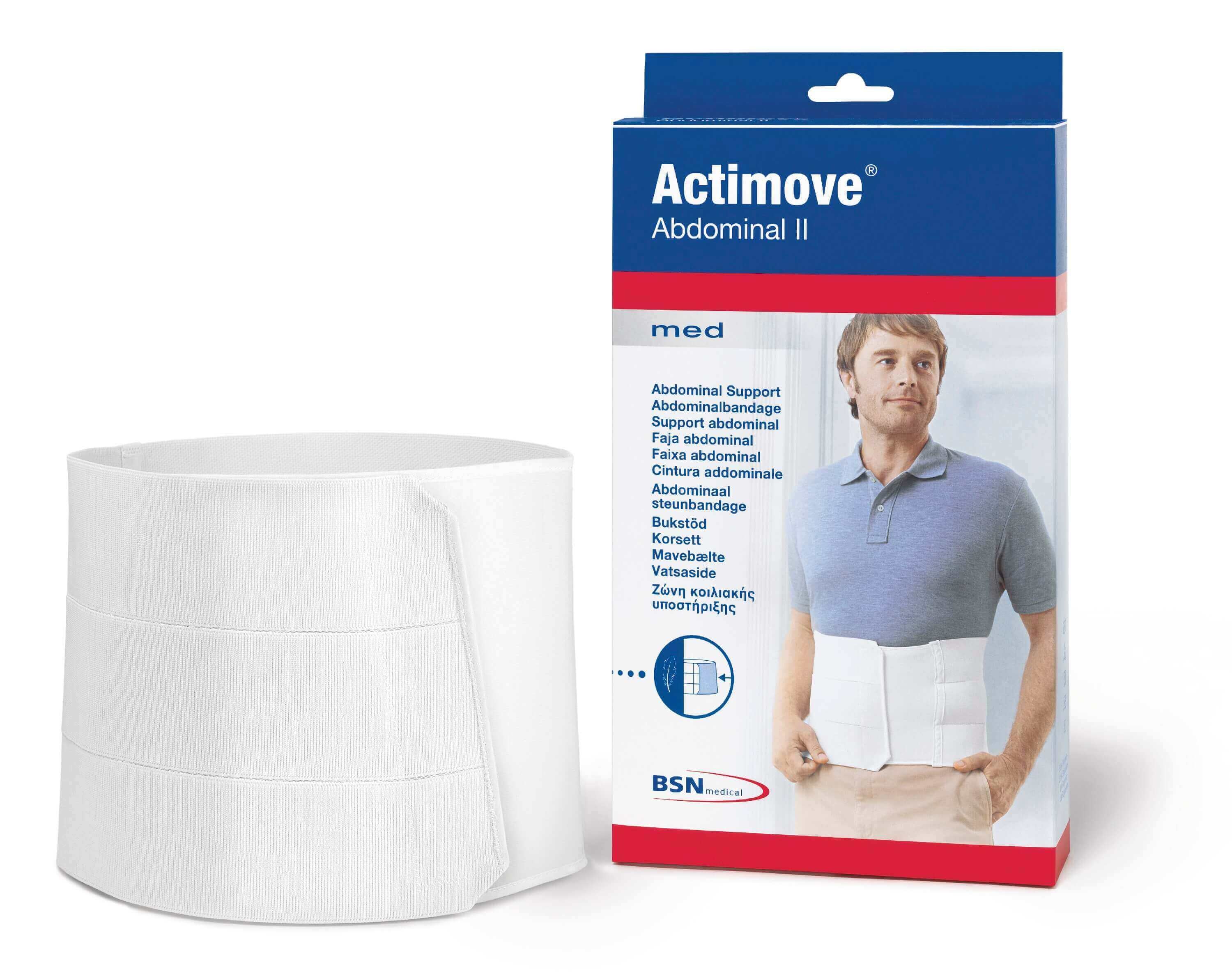 Actimove Abdominal II Suporte Abdominal Curto P 60cm a 95cm BSN