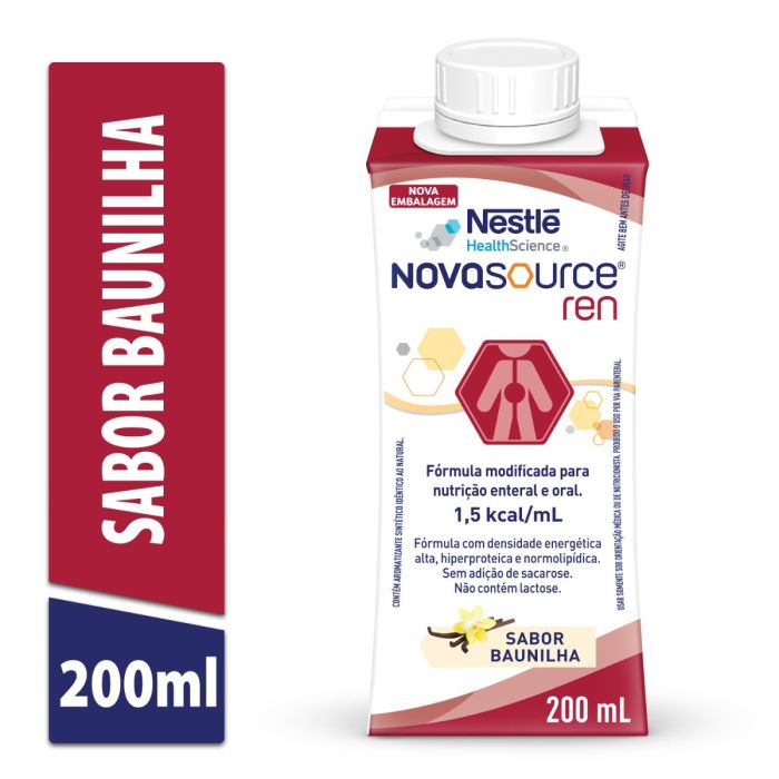 Novasource Ren Baunilha 200ml Nestlé
