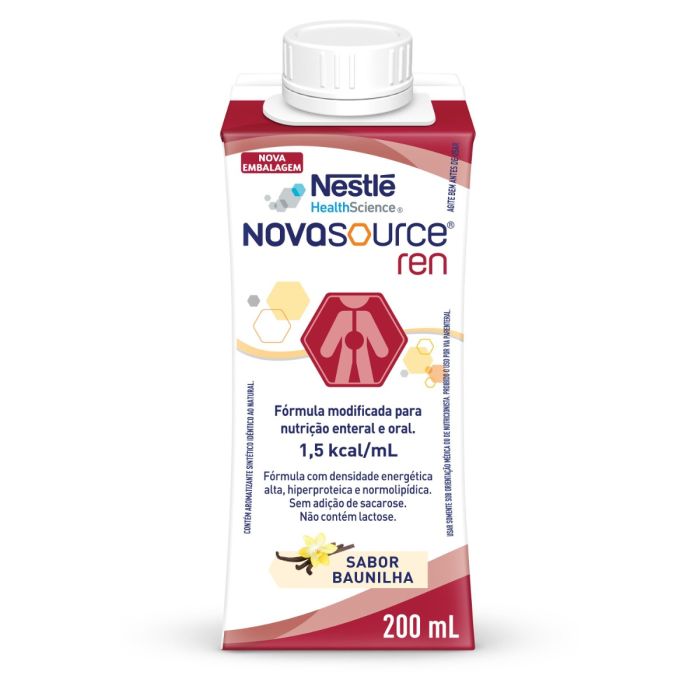 Novasource Ren Baunilha 200ml Nestlé