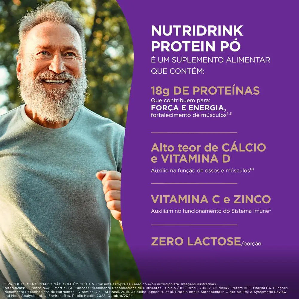 Nutridrink Protein Pó s/Sabor Lata 700g Danone
