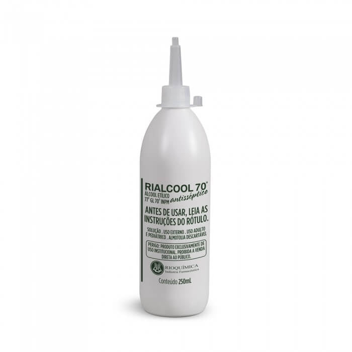 Álcool 70% 250 ml Rioquímica