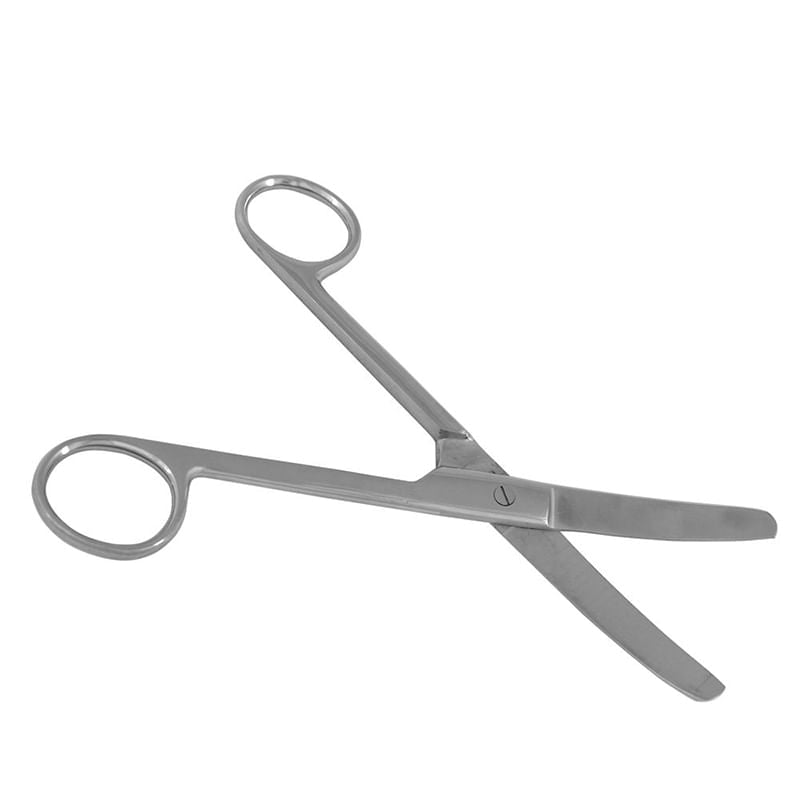 Tesoura Cirúrgica Professional Curva Pontas Romba/Romba 14,5 cm Professional