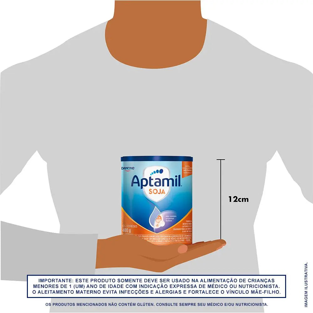 Aptamil Soja 1 Lata 400g Danone