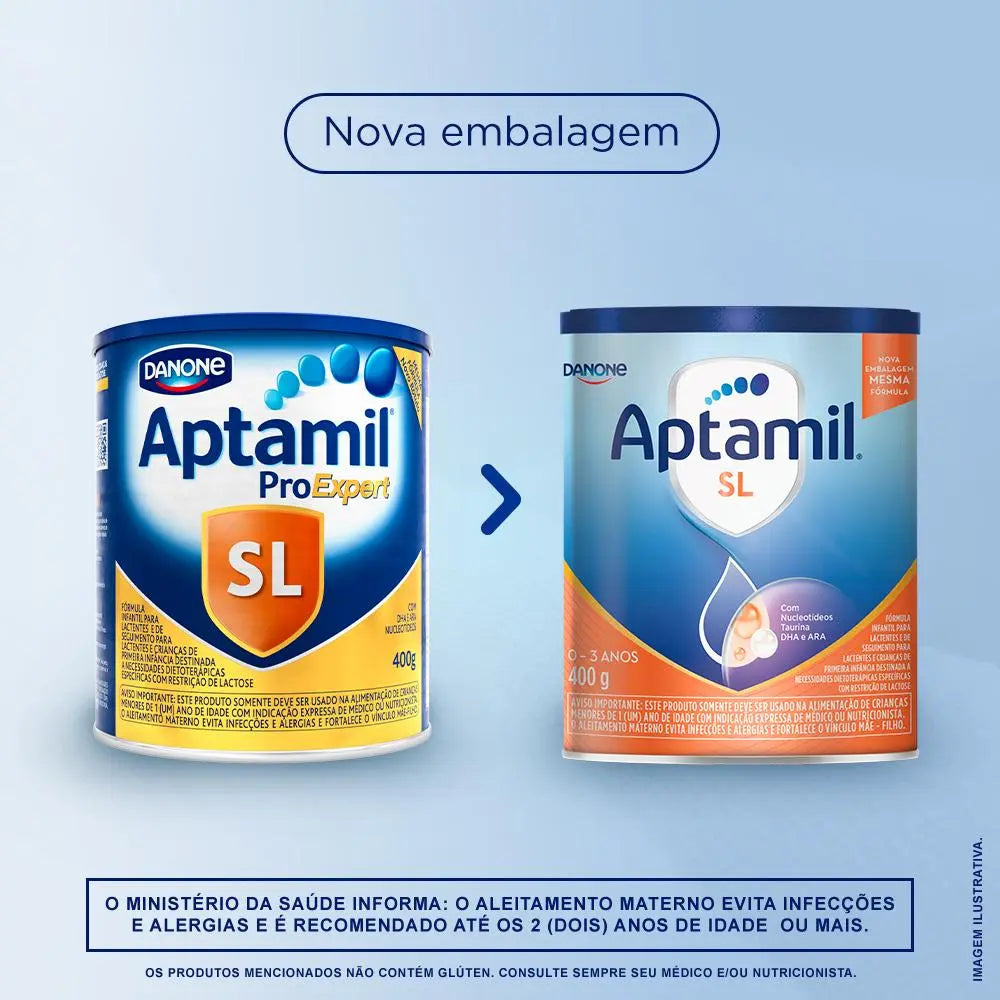 Aptamil Sem Lactose 400g Danone