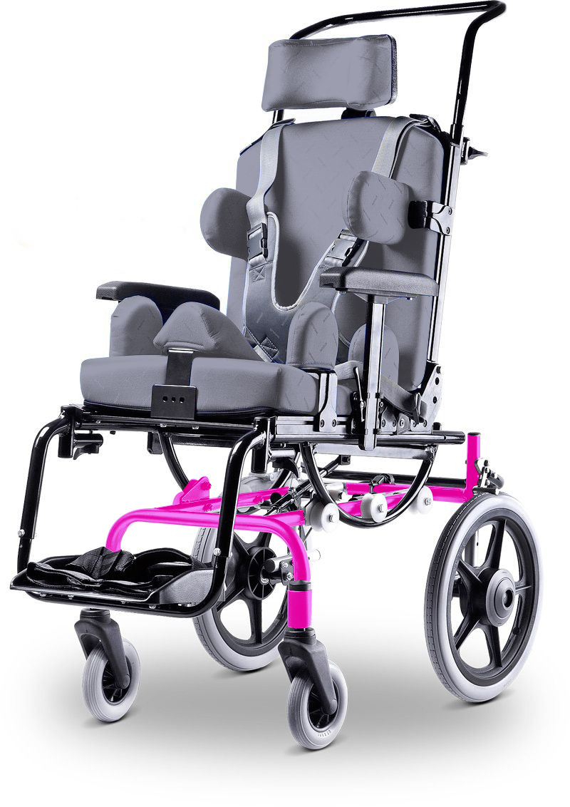 Carrinho Linha Postural T1 Rosa 38/30/35 Ortobras