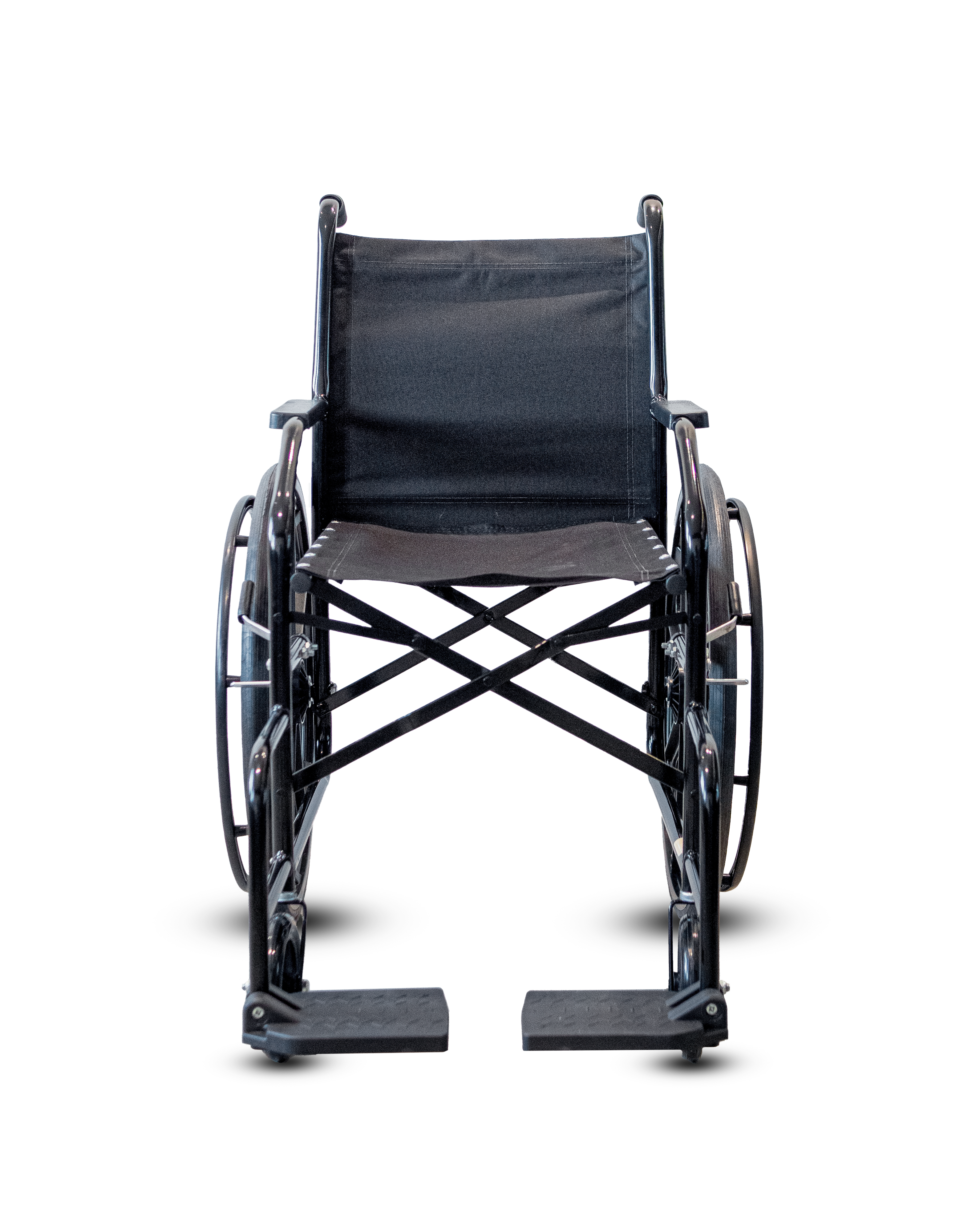 Cadeira de Rodas Simples até 90kg Pneu Maciço 44cm - Prolife