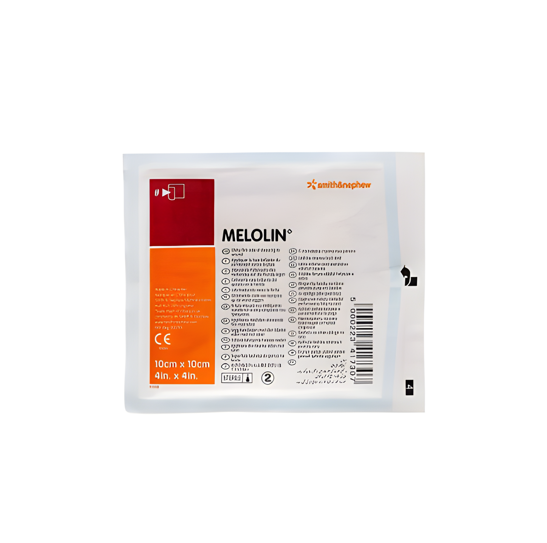 Curativo Melolin 10x10cm Smith e Nephew
