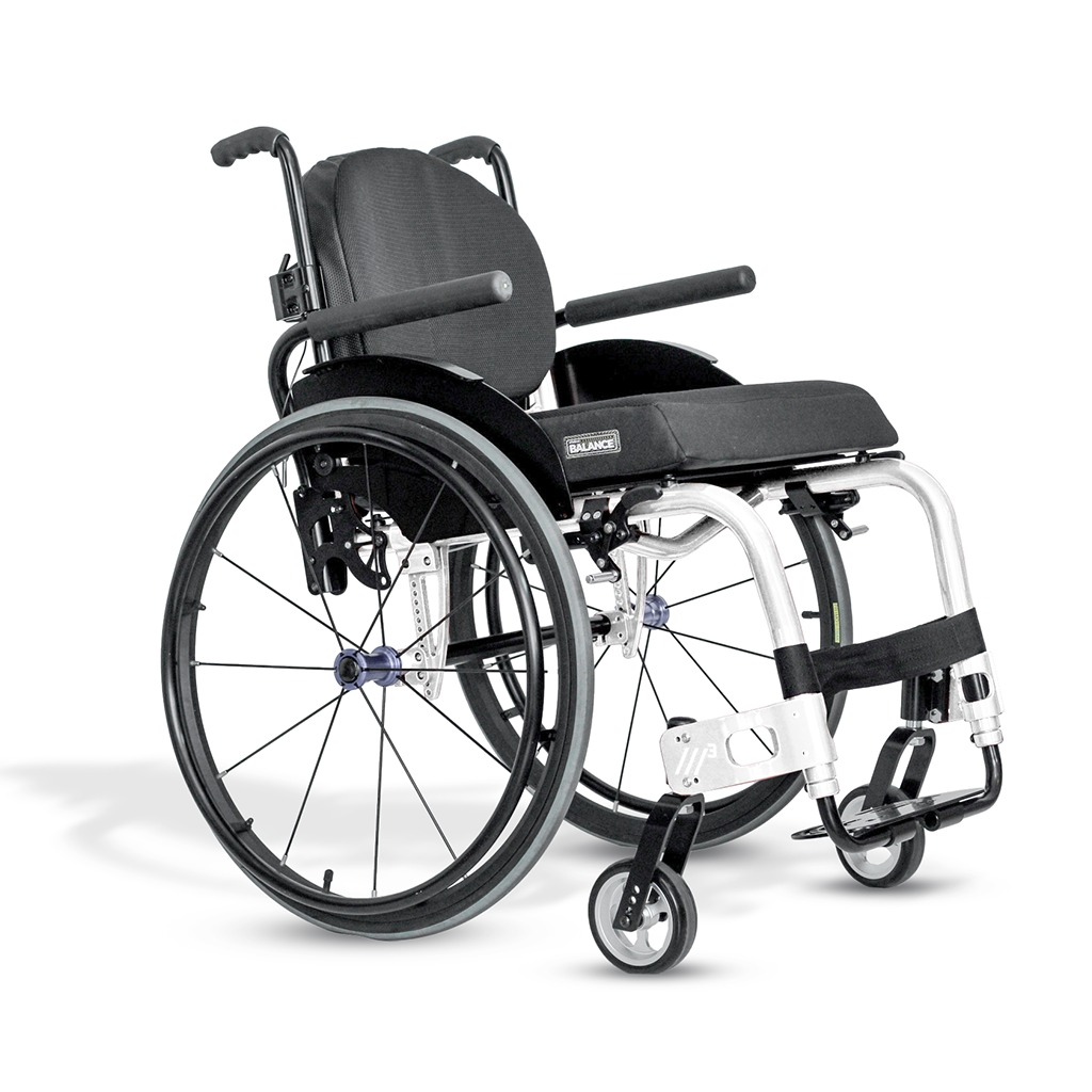 Cadeira de Rodas Monobloco M3 Premium Roda Sentinell Ortobras