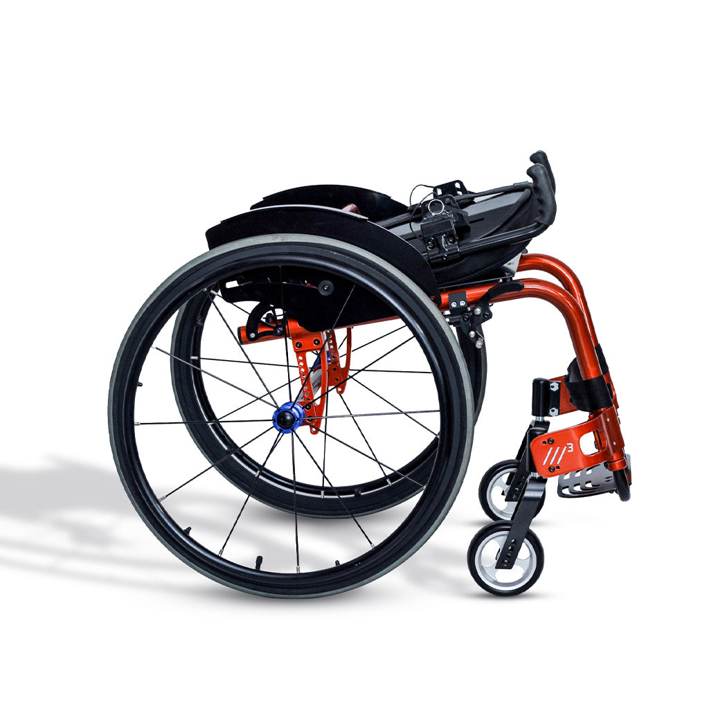 Cadeira de Rodas Monobloco M3 Premium Roda Sentinell Ortobras