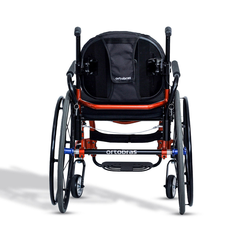 Cadeira de Rodas Monobloco M3 Premium Roda Sentinell Ortobras