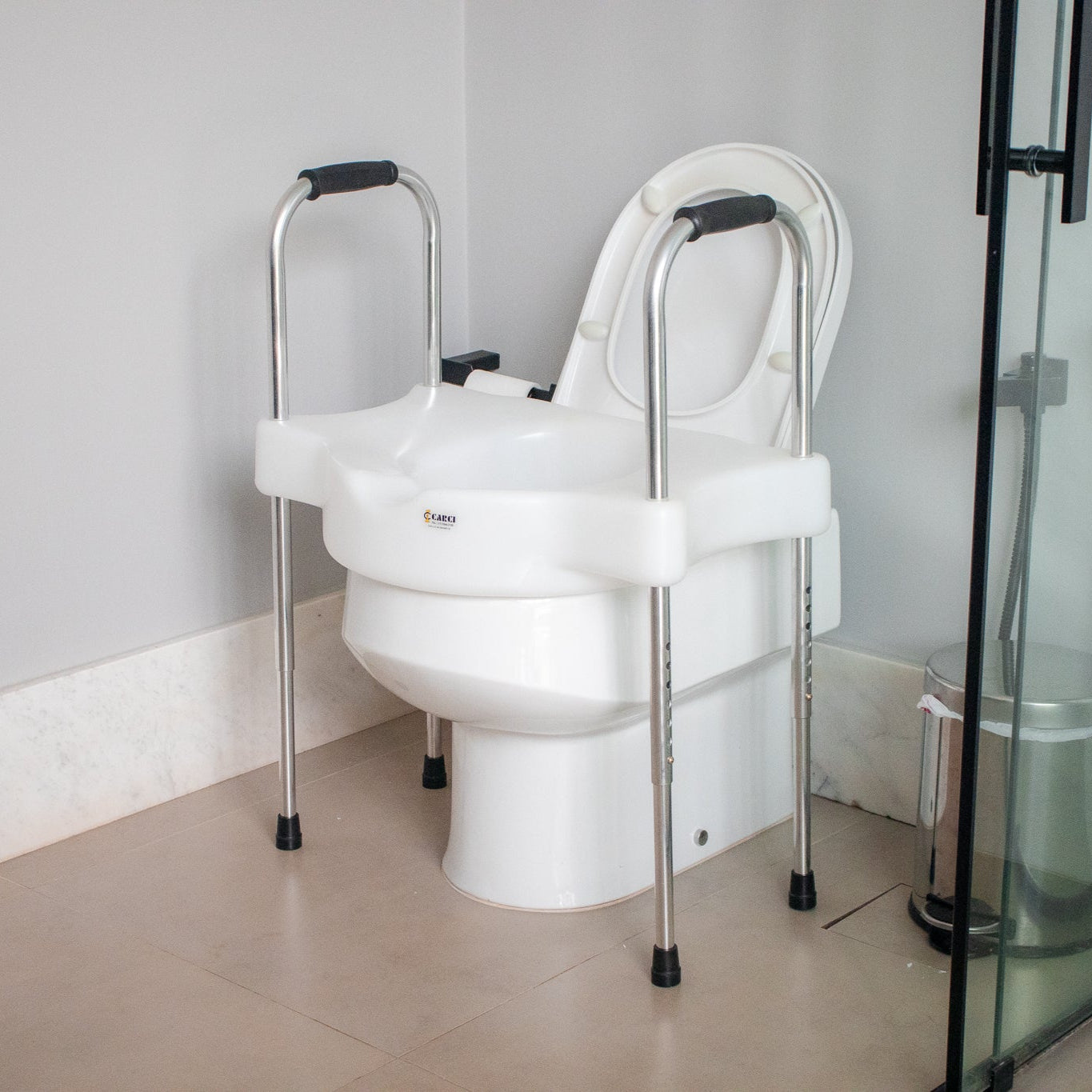 Assento Elevado Sit V c/ Apoio Ajustável - Carci