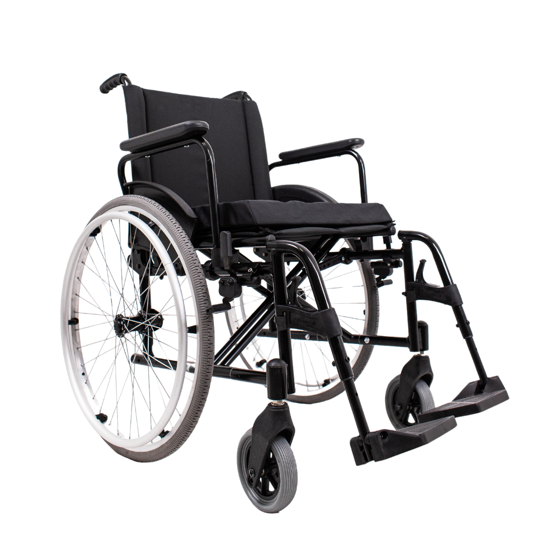 Cadeira de Rodas Alumínio MA3 SLIM Dobrável em X - Ortomobil