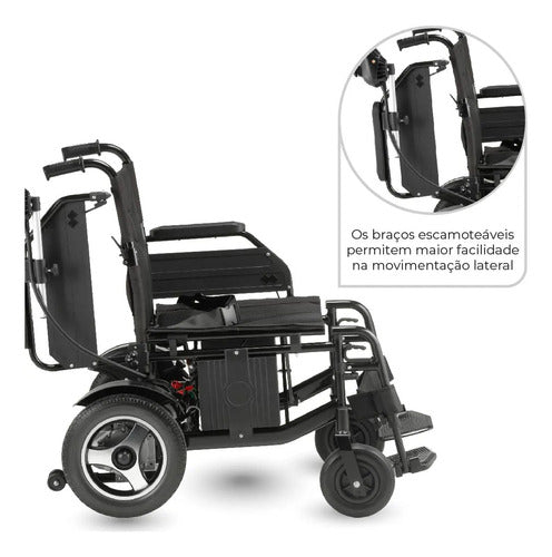 Cadeira de Rodas Motorizada D800 (120 kg) - Dellamed
