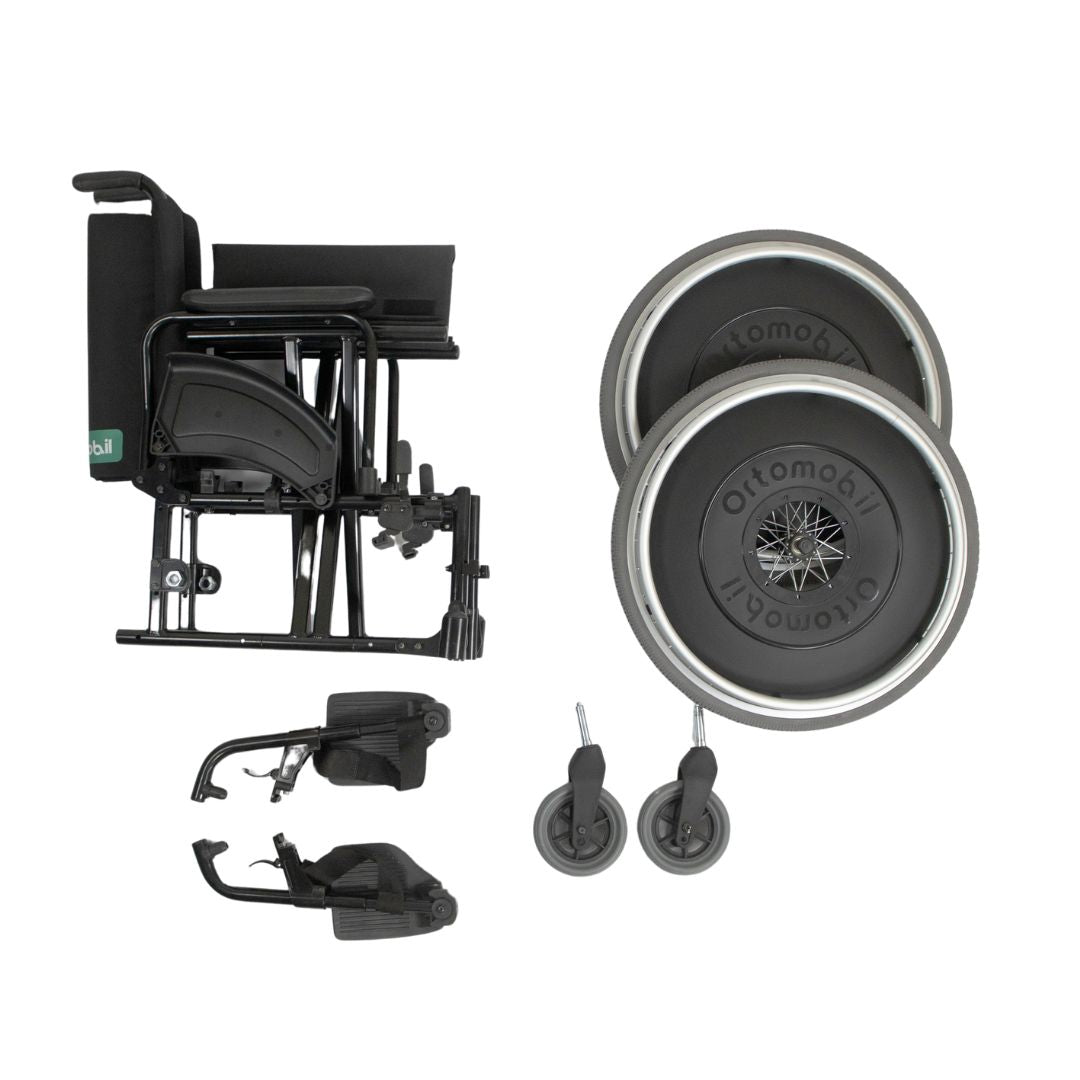Cadeira de Rodas Dobrável MA3E - Ortomobil