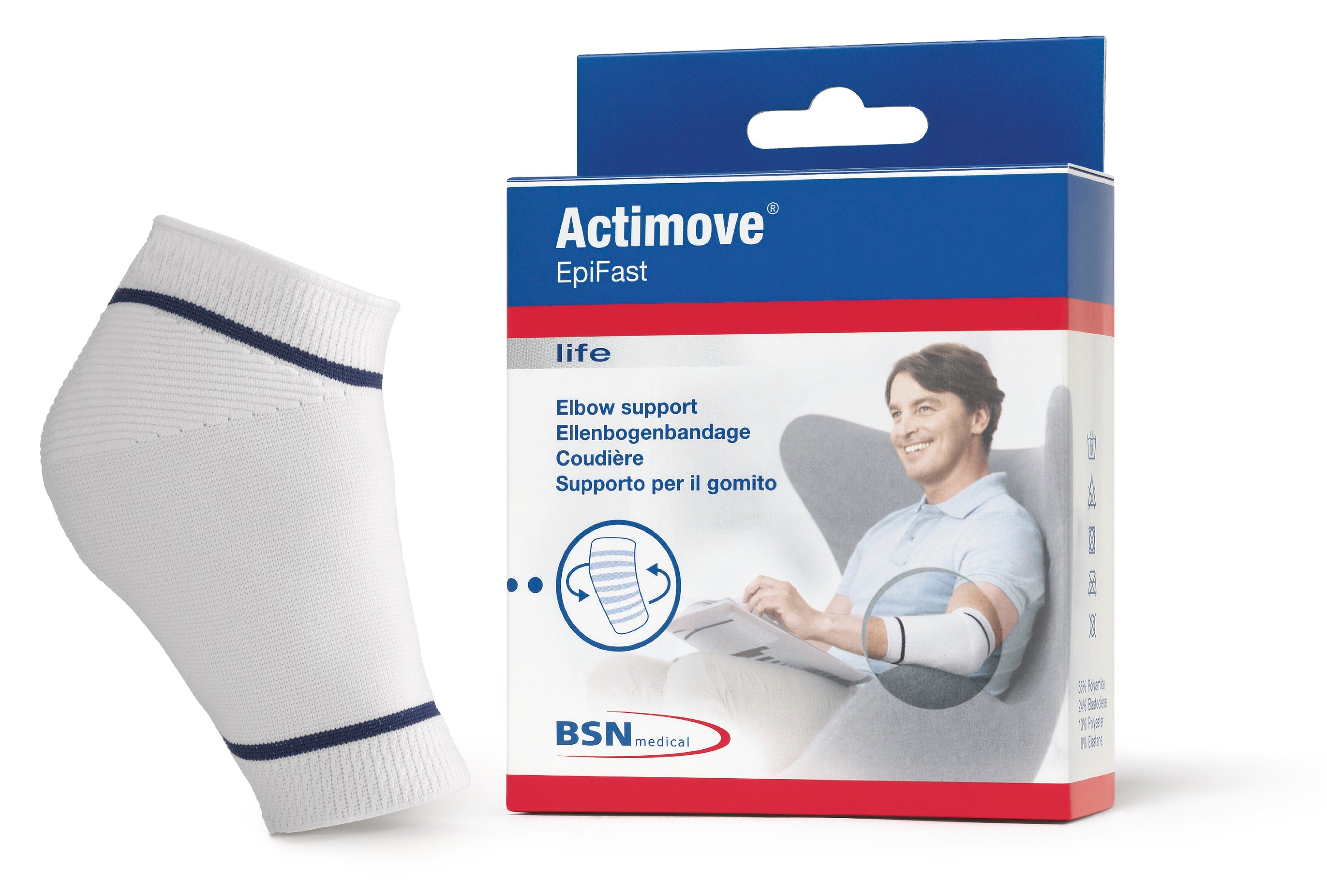 Actimove EpiFast Suporte para Cotovelo Médio 24,5cm a 27cm BSN