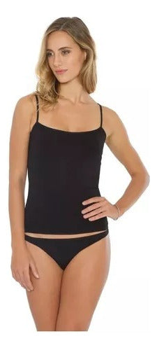 Camiseta preta m mod 50200 Plié
