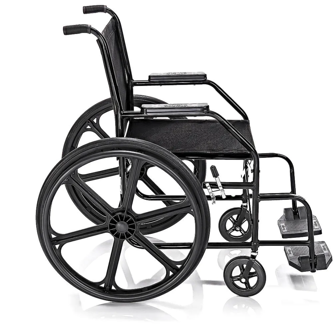 Cadeira de Rodas Simples 40cm Prolife PL 001 + Almofada 40x40 Reaviva