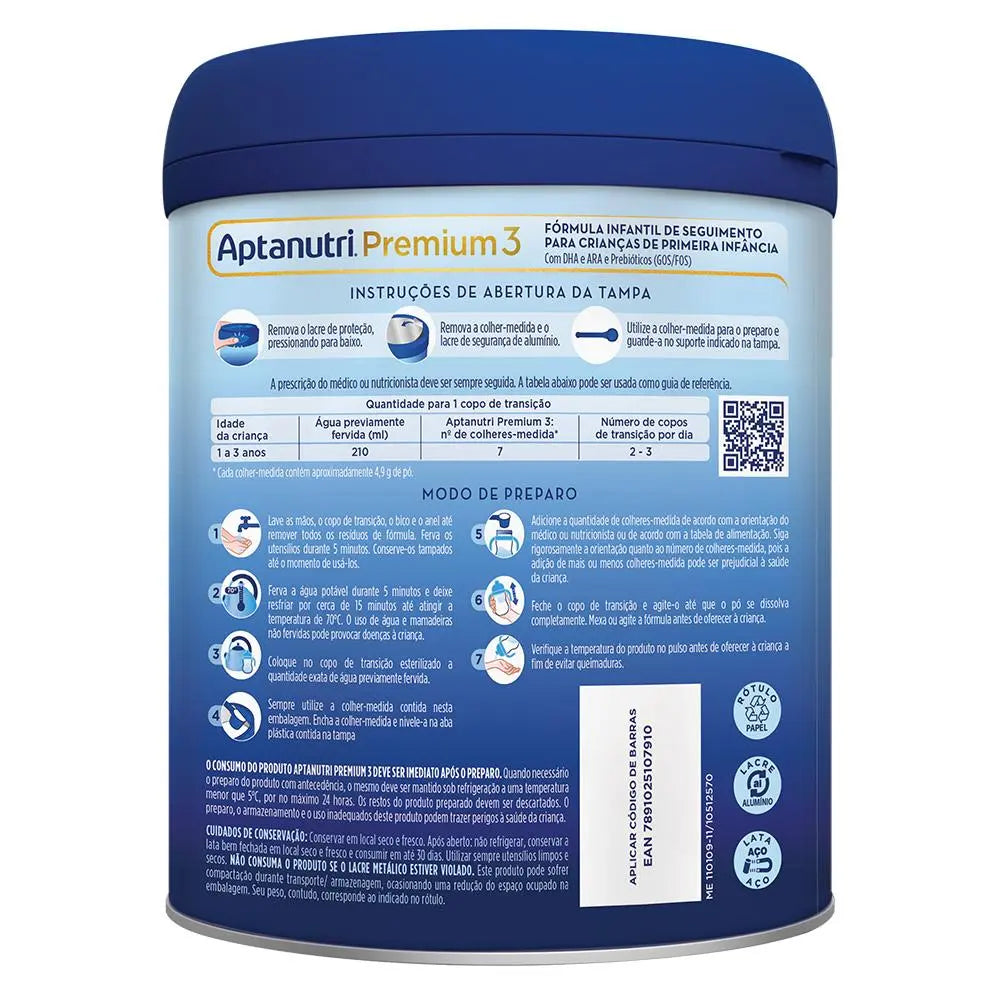 Aptanutri Premium 3 800g 1-3 anos Danone