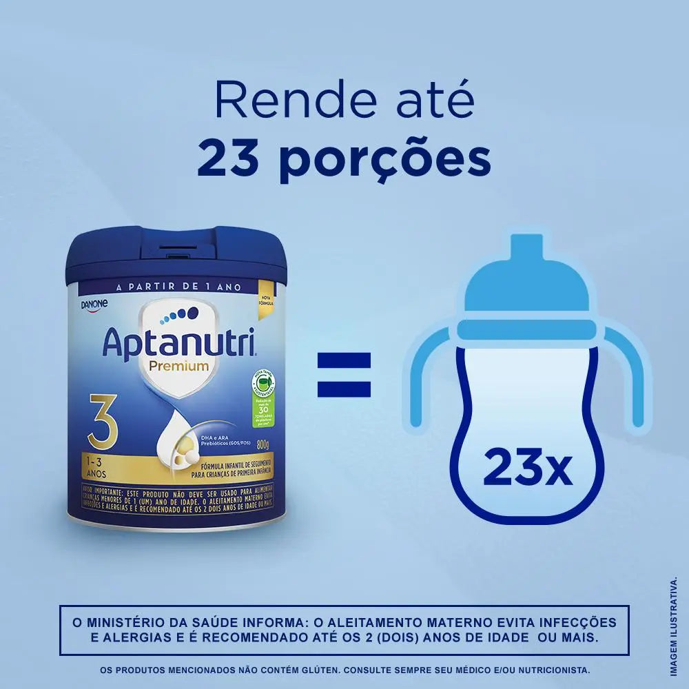 Aptanutri Premium 3 800g 1-3 anos Danone